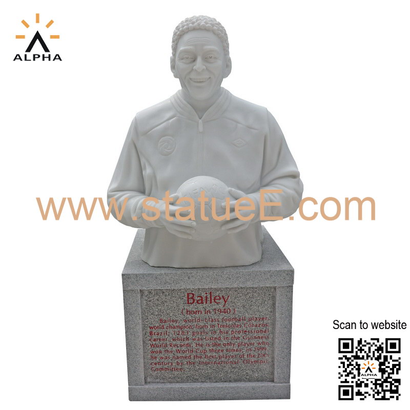 Bailey bust statue
